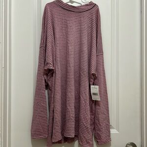 Free People- Mock neck long sleeve